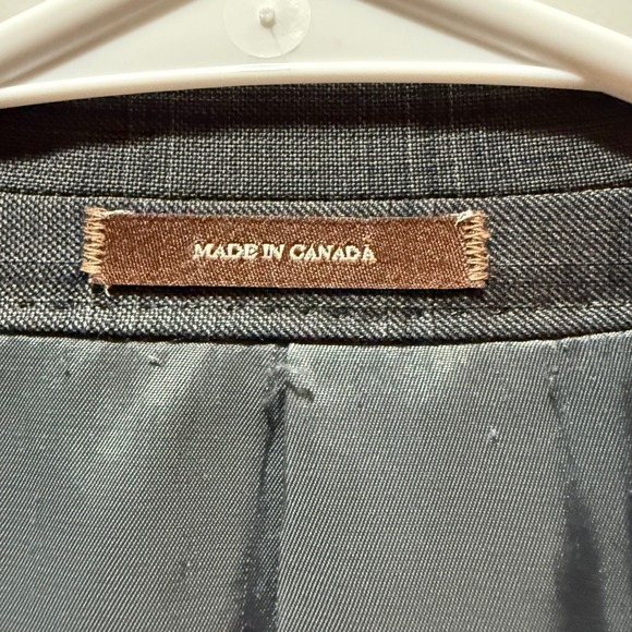 Peter Millar Loro Piana Super 130s Blazer Sport Coat Plaid Wool Four Seasons 44R - Picture 9 of 10